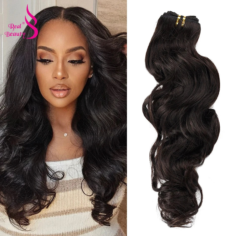 Wavy Hair Bundles 100% Brazilian Remy Human Hair Double Weft Sew in Weaves Body Wave Black Brown Blonde Highlight Hair Extension