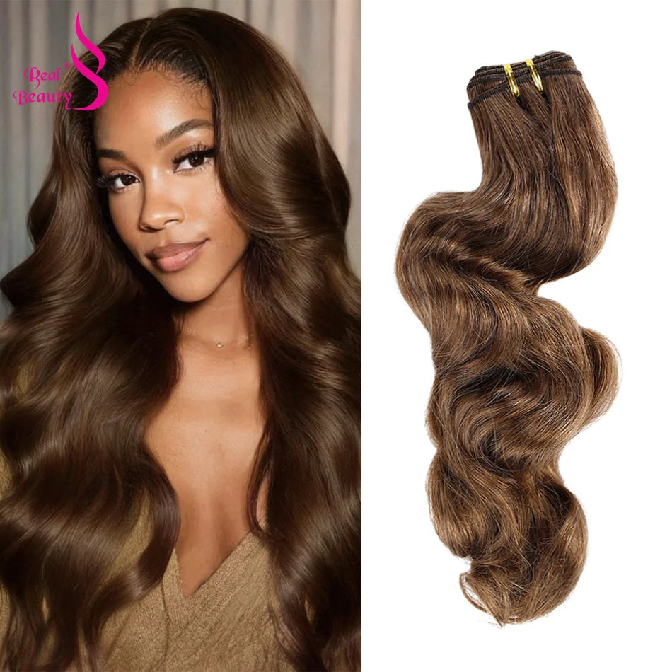 Wavy Hair Bundles 100% Brazilian Remy Human Hair Double Weft Sew in Weaves Body Wave Black Brown Blonde Highlight Hair Extension