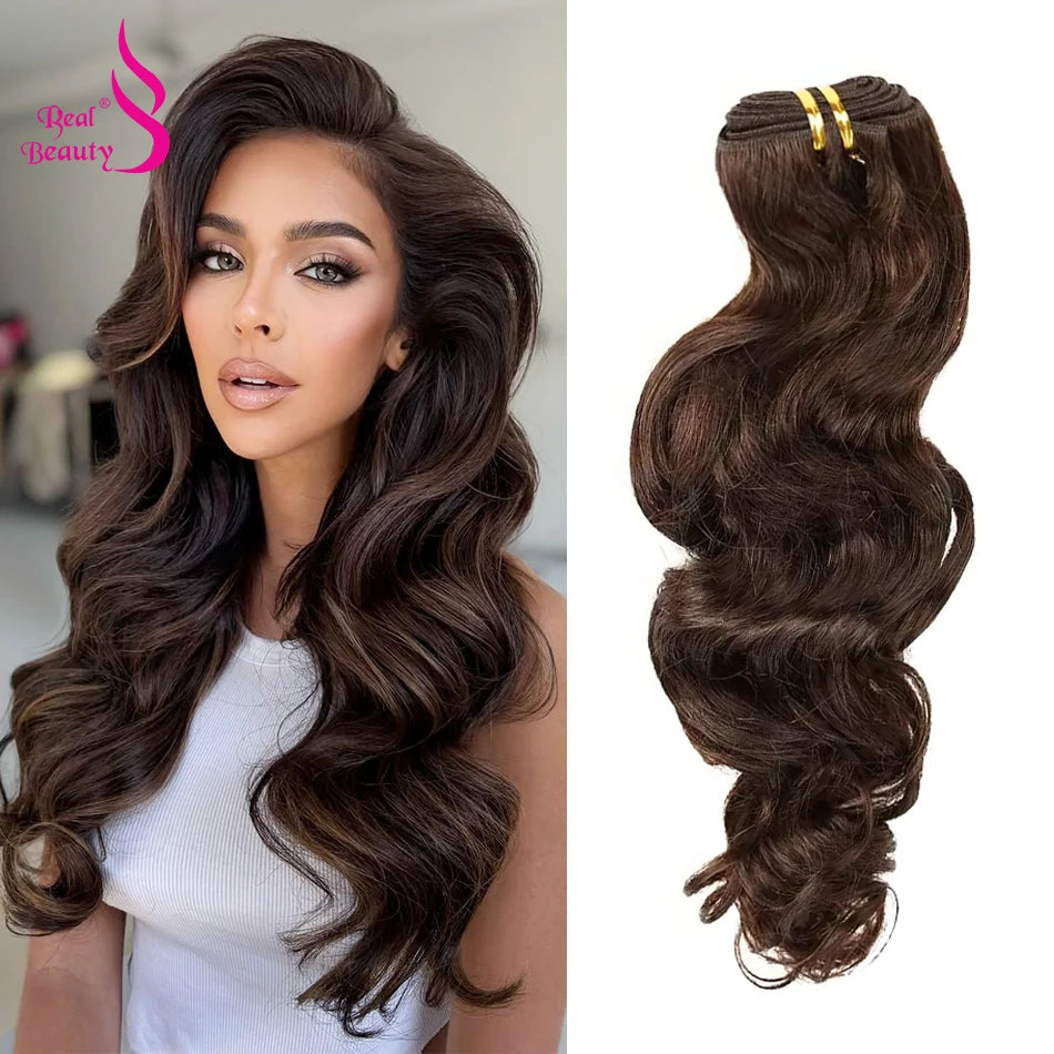 Wavy Hair Bundles 100% Brazilian Remy Human Hair Double Weft Sew in Weaves Body Wave Black Brown Blonde Highlight Hair Extension