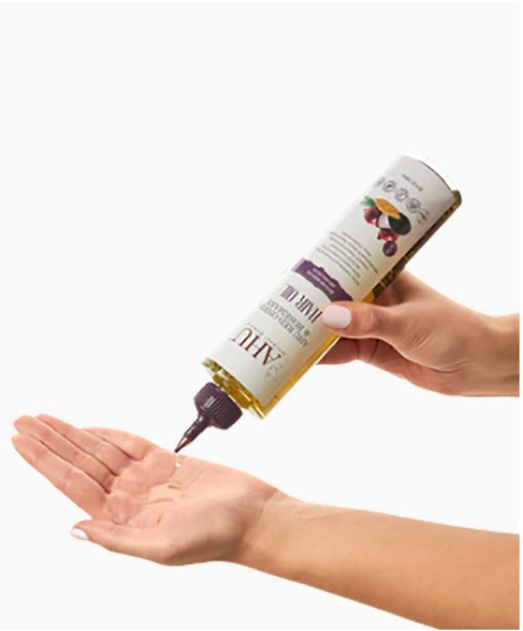AHU Red Onion & Rosemary Hair Oil.