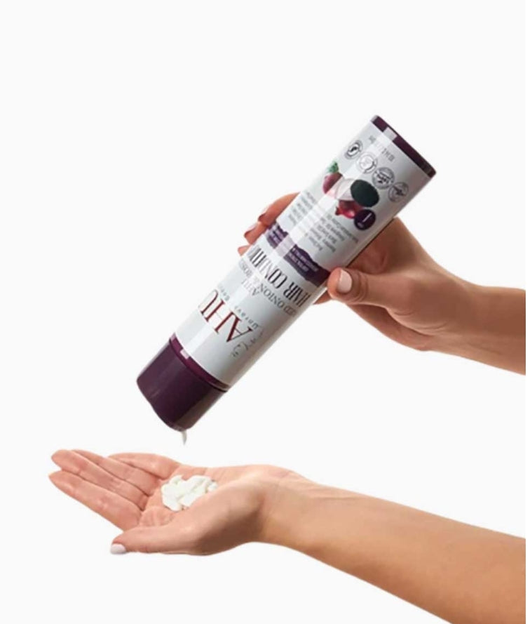 AHU Red Onion & Rosemary Hair Conditioner.